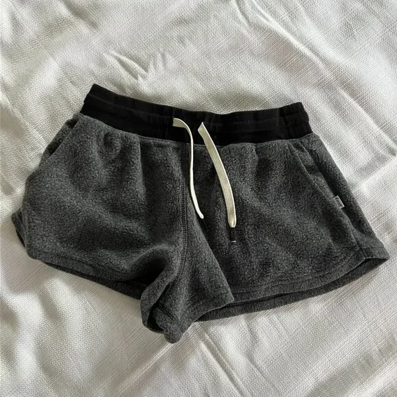 Feat Women's Small Blanketblend Shorts Tie Dye High Rise Fuzzy Drawstring - 0347 - Picture 4 of 6